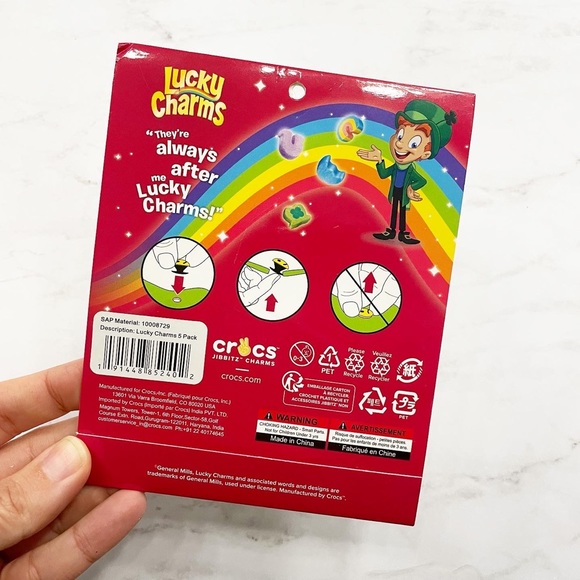 CROCS Accessories Crocs X Lucky Charms Jibbitz Shoe Charms Poshmark